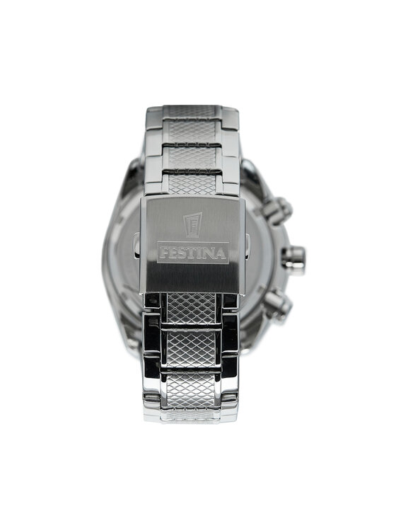Festina Festina Ρολόι Timeless Chronograph 20668/1 Ασημί