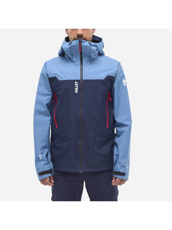 Millet Millet Kurtka przeciwdeszczowa Kamet Light Gtx Jkt M Niebieski Active Fit