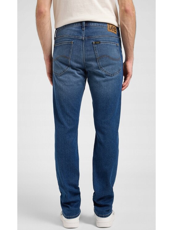 Lee Lee Jeansy Daren Zip Fly Niebieski Regular Fit
