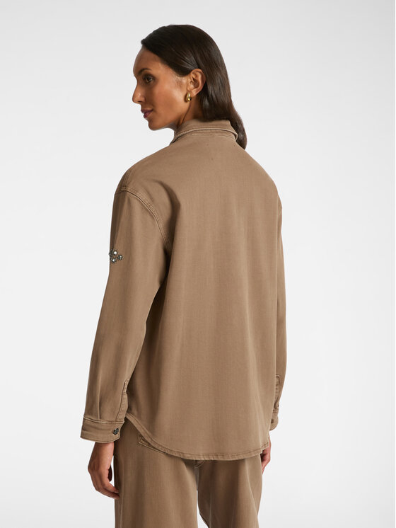 Elena Mirò Elena Mirò Giacca outdoor R148Z000022N022 Marrone Regular Fit