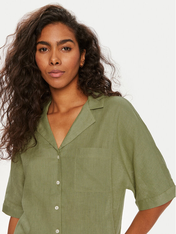 ONLY ONLY Marškiniai Tokyo 15314215 Chaki Regular Fit