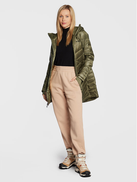 Columbia Columbia Bunda pro přechodné období Joy Peak 1982661 Zelená Regular Fit