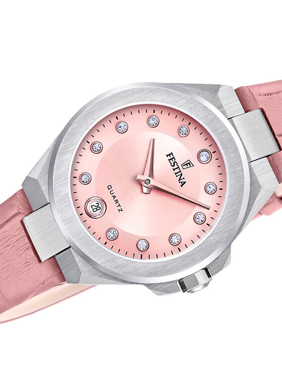 Festina Festina Zegarek F20701-2 Różowy