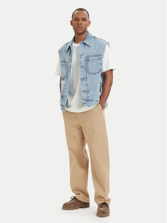 Karl Lagerfeld Jeans Karl Lagerfeld Jeans Weste B2M14024 Hellblau Regular Fit