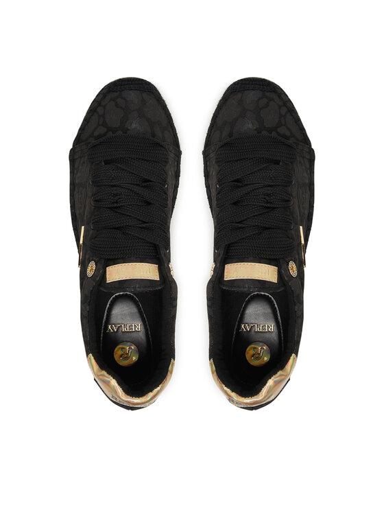 REPLAY REPLAY Espadrile GWF22 .000.C0098T Negru
