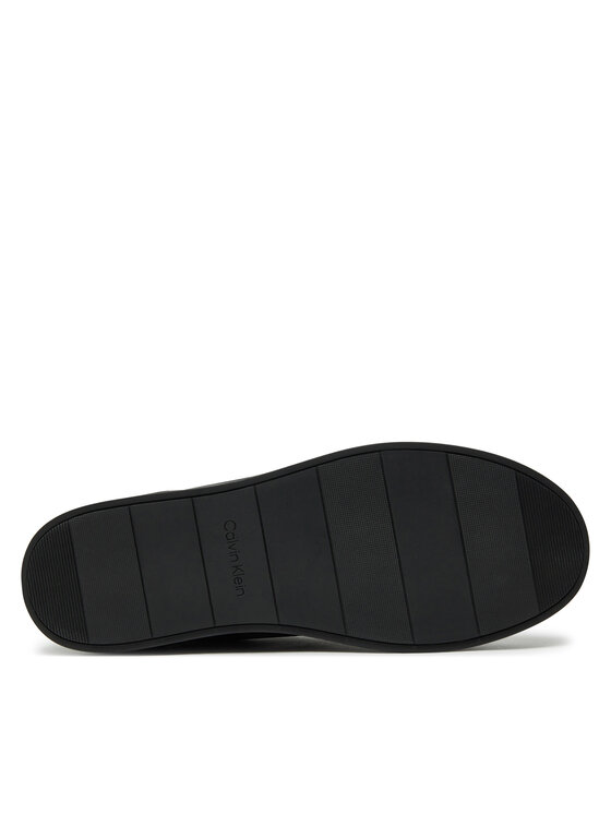Calvin Klein Calvin Klein Сникърси High Top Lace Up Nb Mono HM0HM01769 Черен