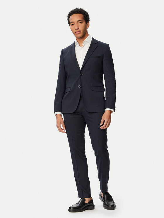 HUGO Costum Arti-Hesten 253X 50567831 Bleumarin Extra Slim Fit