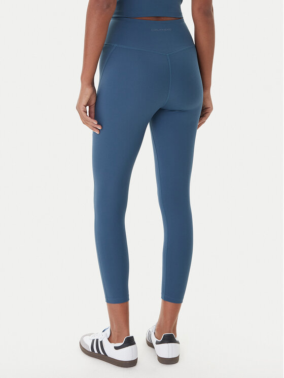 Girlfriend Collective Girlfriend Collective Leggings Compressive 4008 Blu scuro Slim Fit