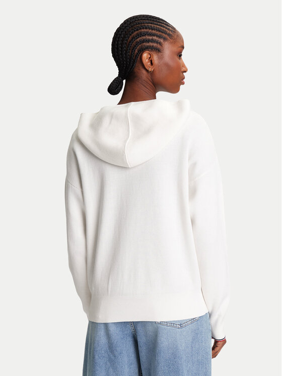 Tommy Hilfiger Tommy Hilfiger Kardigāns WW0WW42018 Écru Regular Fit