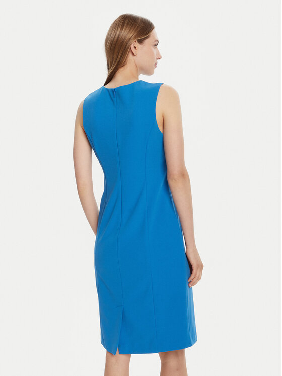 Calvin Klein Calvin Klein Koktel haljina LV044C063G Plava Slim Fit
