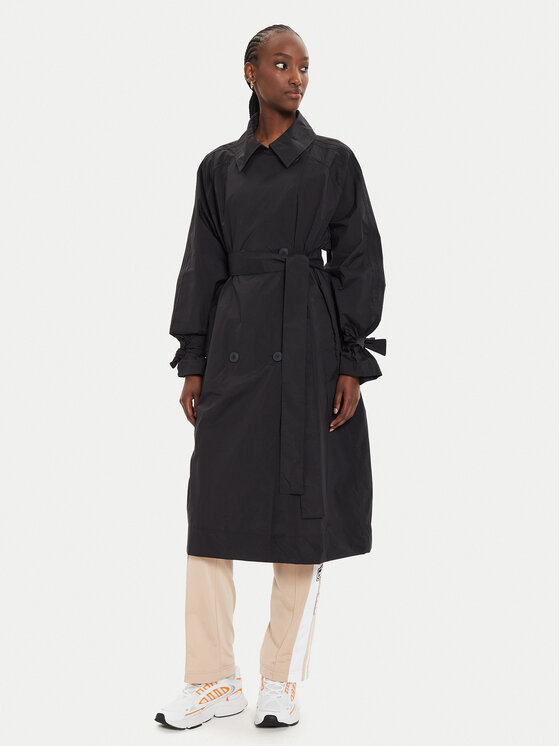 adidas adidas Trench Ksenia IW5668 Negru Loose Fit