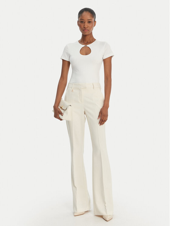 Rinascimento Rinascimento Majica CFC0128635003 Bijela Regular Fit