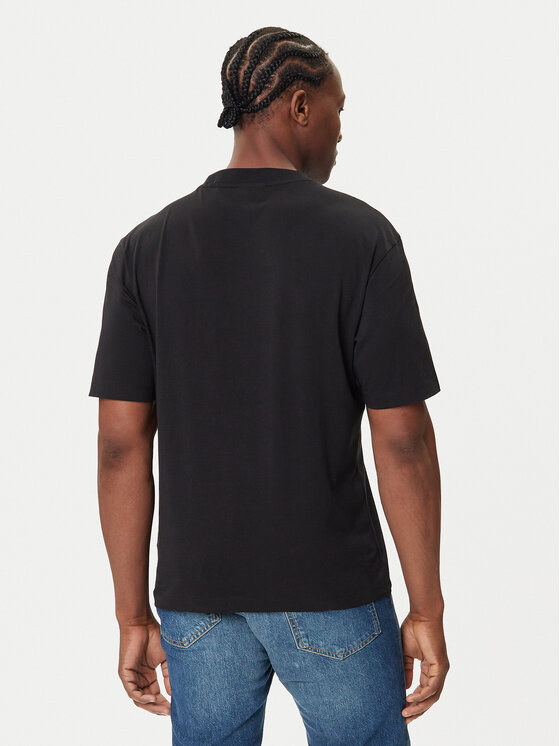 HUGO HUGO Tricou Nurix 50545128 Negru Regular Fit
