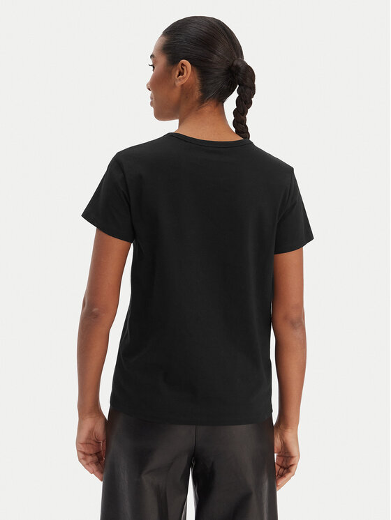 BOSS BOSS Tricou Eventsa12 50563282 Negru Regular Fit