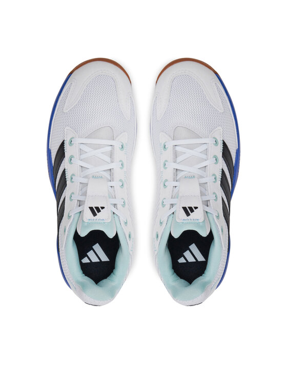adidas adidas Halové topánky Stabil Jr IE1087 Biela