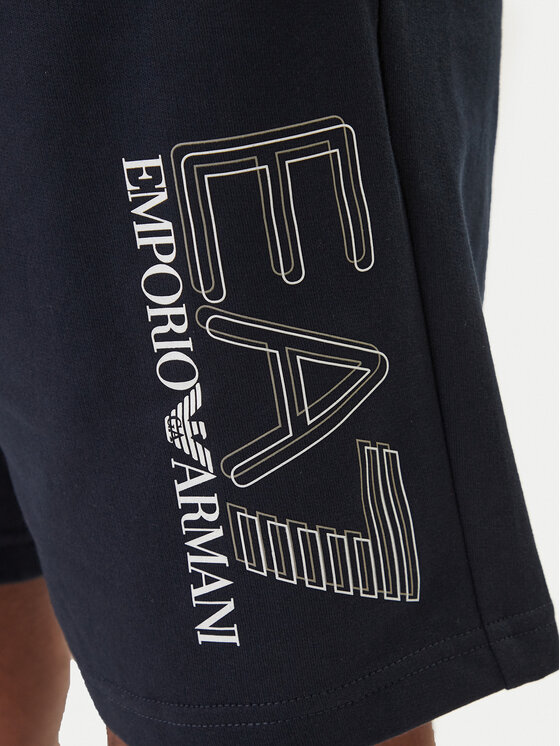 EA7 Emporio Armani EA7 Emporio Armani Športové kraťasy 7M001315 AF13512 Tmavomodrá Regular Fit