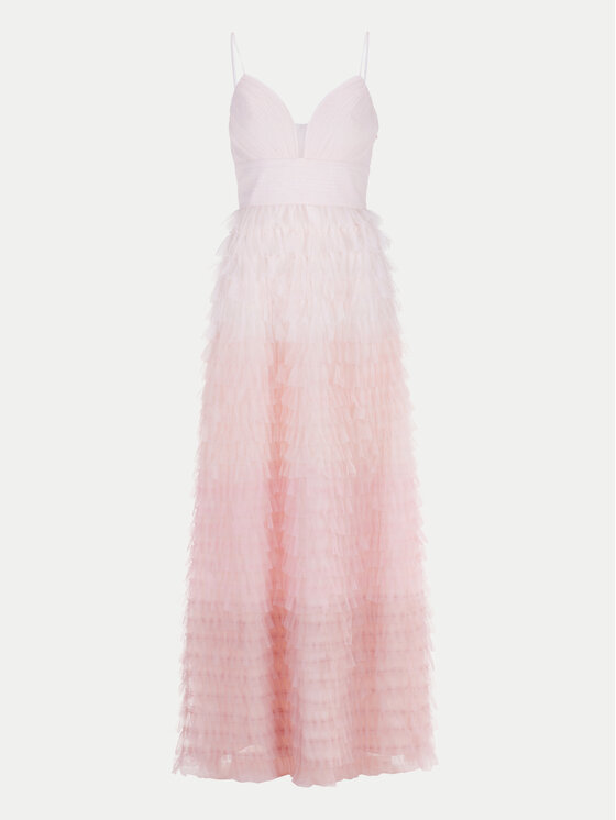 Hey Kyla Swing Abendkleid 5AH019HK Rosa Slim Fit