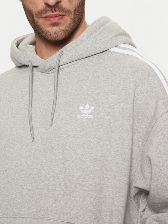 adidas adidas Mikina adicolor JP1076 Sivá Loose Fit