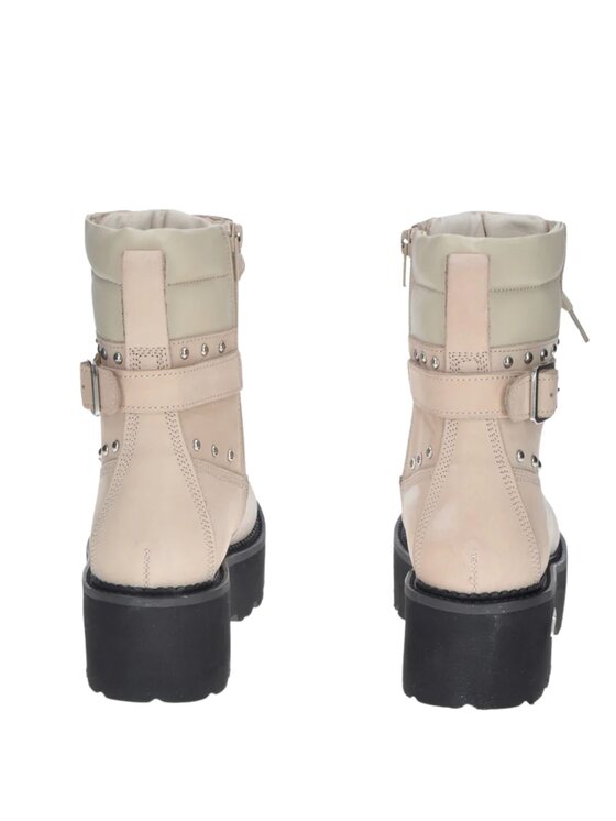 Cult Cult Anfibi Boot Roky 4641 Mid in nabuk Bianco