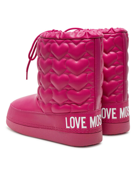 LOVE MOSCHINO LOVE MOSCHINO Śniegowce JA24082G1LISE626 Różowy