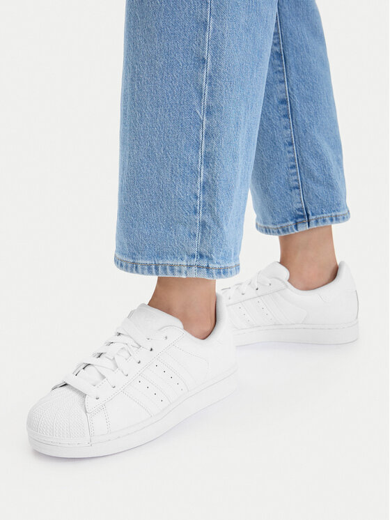 adidas adidas Снікерcи Superstar II JI0080 Білий