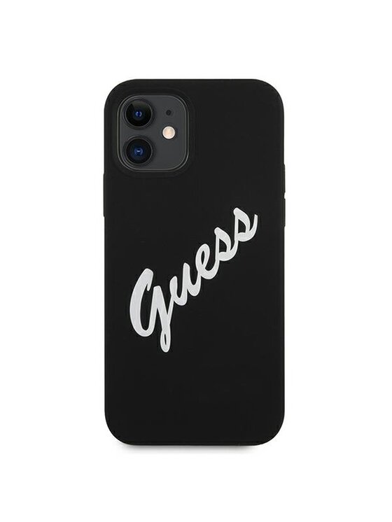 Guess Guess Etui na telefon iPhone 12 Mini Czarny