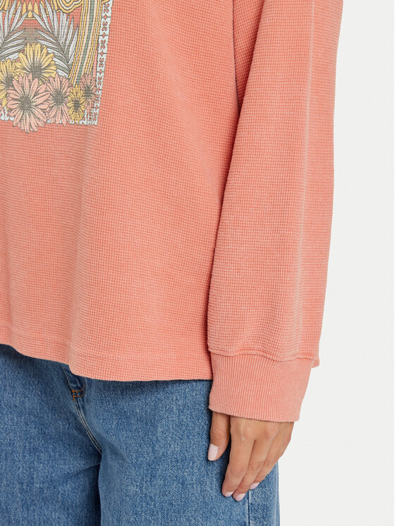 Roxy Roxy Μπλούζα East Side ERJKT04191 Ροζ Boxy Fit