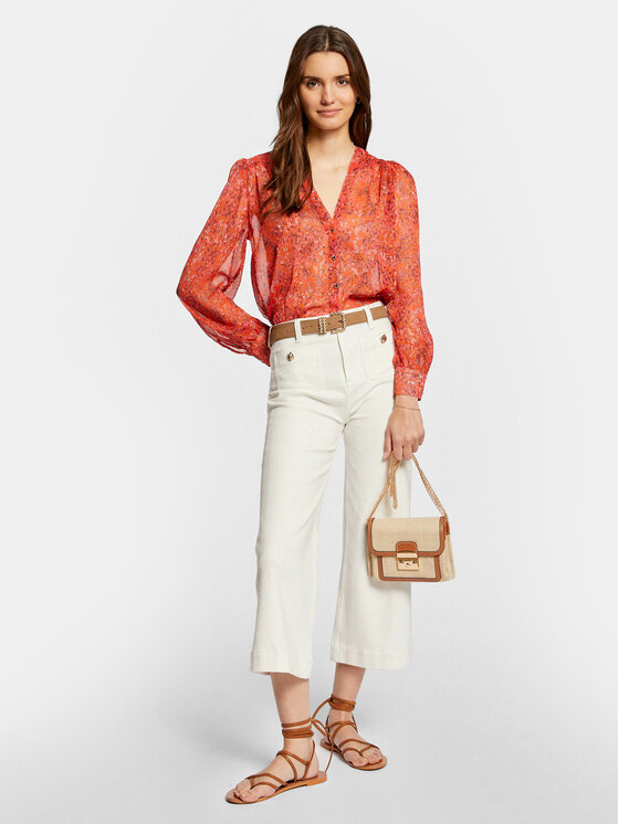 Morgan Morgan Hemd 241-COMIX.F Orange Loose Fit