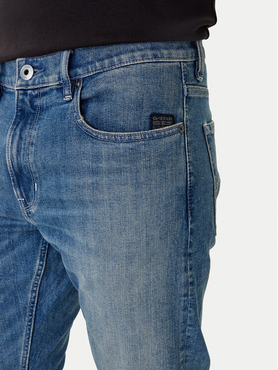 G-Star Raw G-Star Raw Džinsi Mosa D23692-D498 Zils Straight Fit