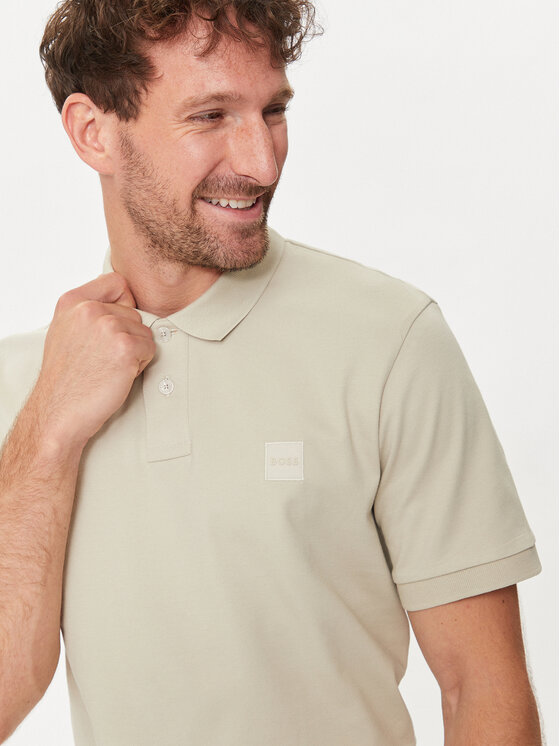 BOSS Boss Polo Passenger 50507803 Bež Slim Fit