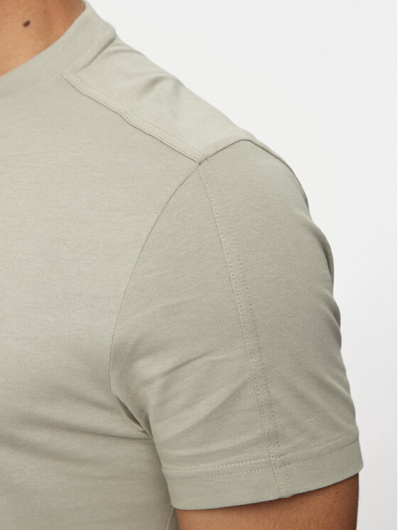 Calvin Klein Calvin Klein T-shirt Shadow Logo K10K113110 Beige Regular Fit