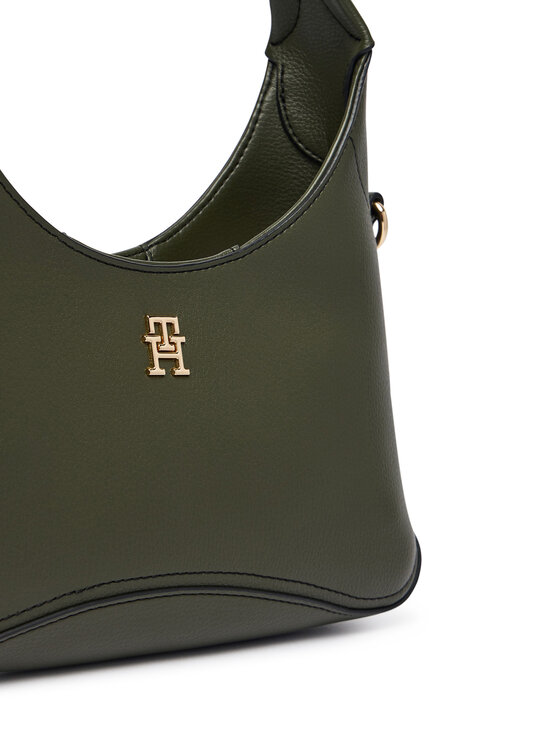Tommy Hilfiger Tommy Hilfiger Käekott Th Everyday Mini Hobo AW0AW19185 Tumeroheline