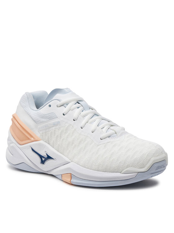 Mizuno Mizuno Teremcipők Wave Stealth Neo X1GB2000 Fehér