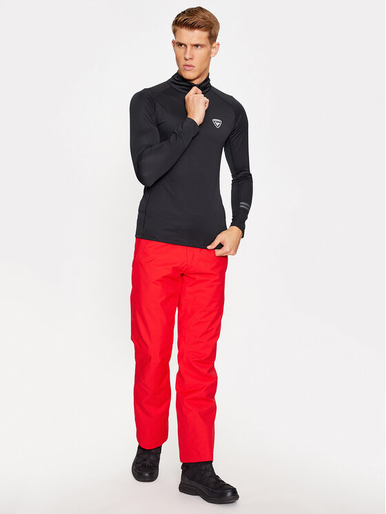 Rossignol Rossignol Koszulka techniczna Poursuite RLMML01 Czarny Regular Fit