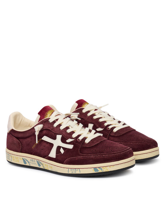 Premiata Premiata Сникърси BSKT CLAY VAR 7707 Бордо