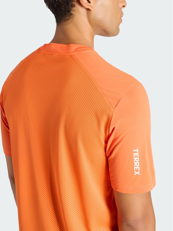adidas adidas Koszulka techniczna Terrex Xperior CLIMACOOL Pomarańczowy Regular Fit