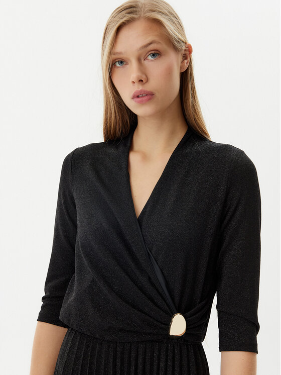 Rinascimento Rinascimento Coctailkleid CFC0122980003 Schwarz Regular Fit