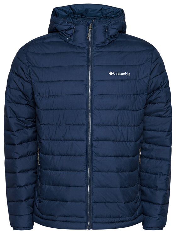 Columbia Columbia Žieminė striukė Powder Lite 1693931 Tamsiai mėlyna Regular Fit