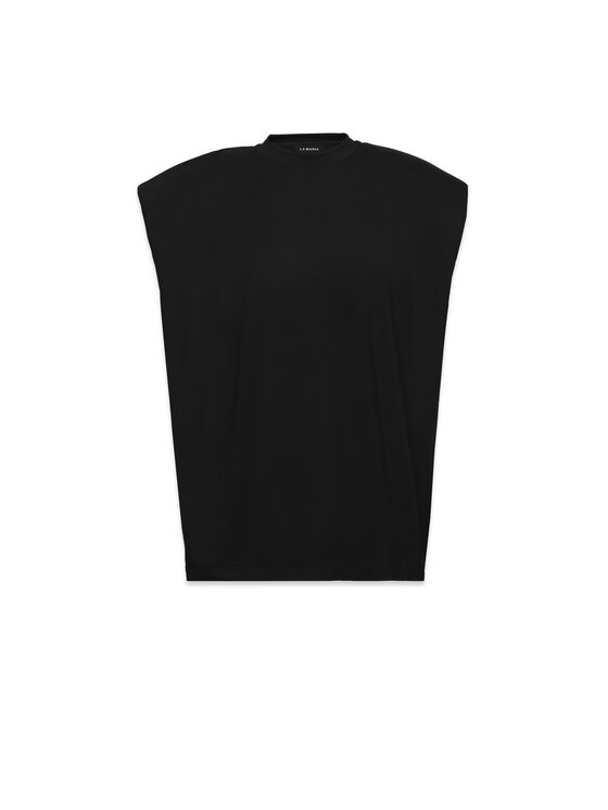 La Mania La Mania T-Shirt MARIKA Černá Basic Fit