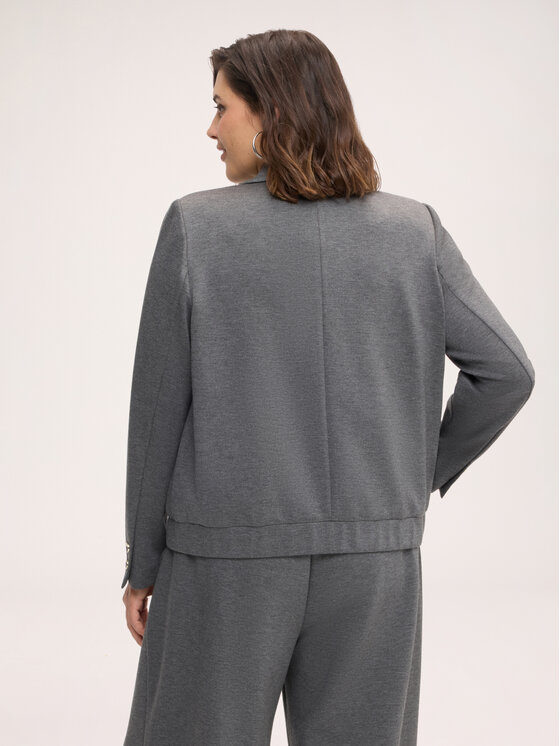 Fiorella Rubino Fiorella Rubino Giacca da abito Q051T000301N013 Grigio Boxy Fit