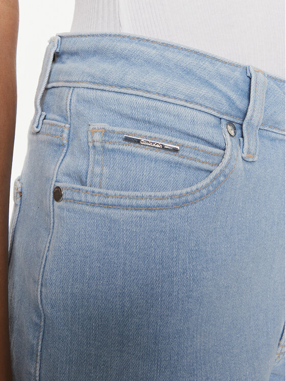 Calvin Klein Calvin Klein Traperice K20K206578 Svijetloplava Slim Fit