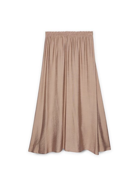 Fiorella Rubino Fiorella Rubino Gonna maxi 1045L200518N002 Crema Regular Fit