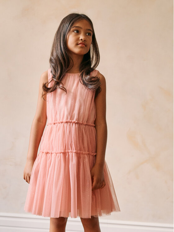minimi minimi Sukienka elegancka C2 Różowy Regular Fit