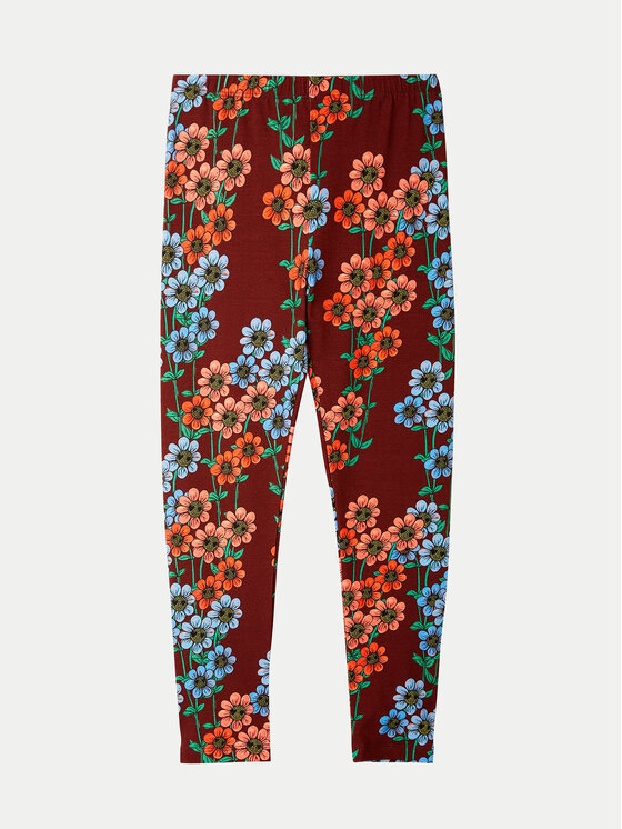 MINI RODINI Mini Rodini Legginsy Daisys 2473011700 Kolorowy Slim Fit