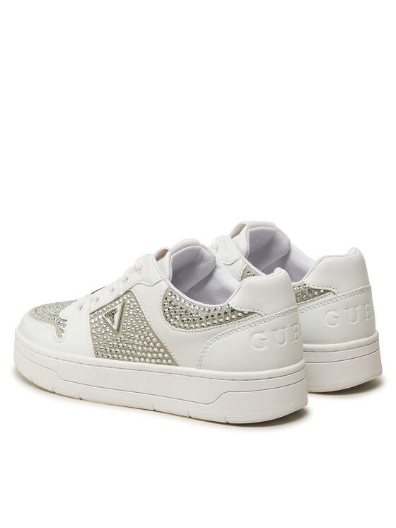 Guess Guess Sneakersy Naresa2 FLFNRS ELE12 Biały