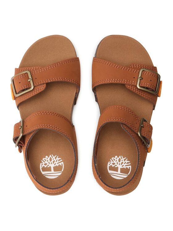Timberland Timberland Sandali Castle Island 2 Strap TB0A427QF13 Rjava