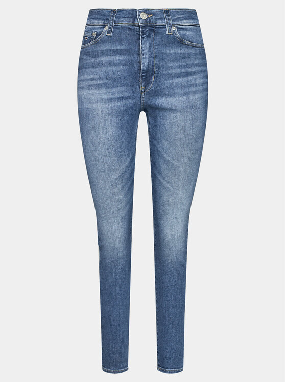 Tommy Jeans Tommy Jeans Blugi Sylvia Hgh Sskn Ah1230 DW0DW17162 Albastru Skinny Fit