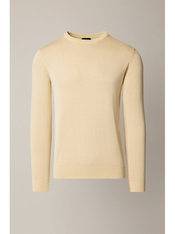 Lancerto Lancerto Sweter Gustan SW073225000072 Beżowy Regular Fit