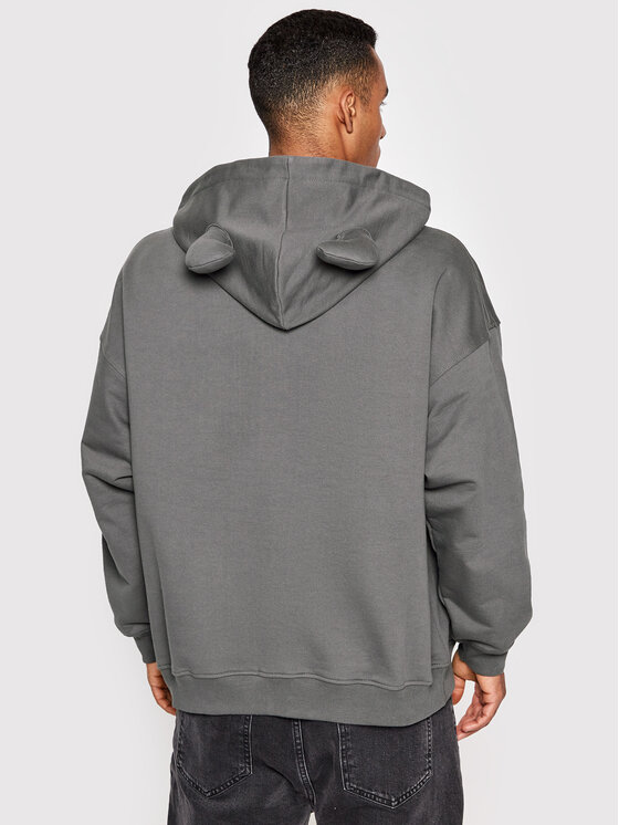 2005 2005 Суитшърт Unisex Horned Сив Regular Fit