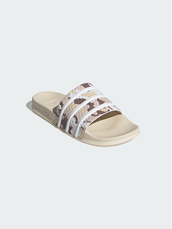 adidas adidas Klapki 168048 Kremowy